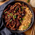 Beef Chilli Dry (Karachi Style) With Fried Ric