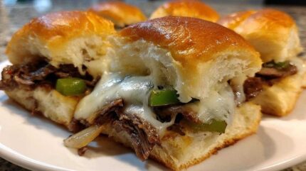 Beef Philly Sliders