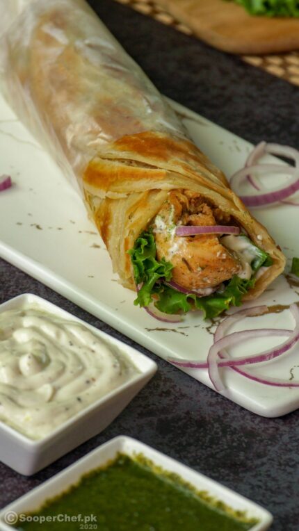 Chicken Chatni Roll