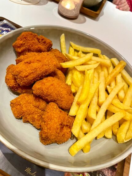 Chicken Nuggets With Fries