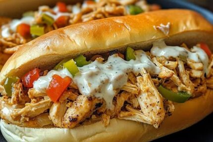 Chicken Philly Cheese