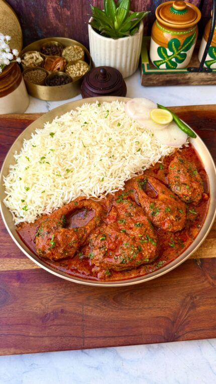 Fish Chilli Gravy With Fried Rice
