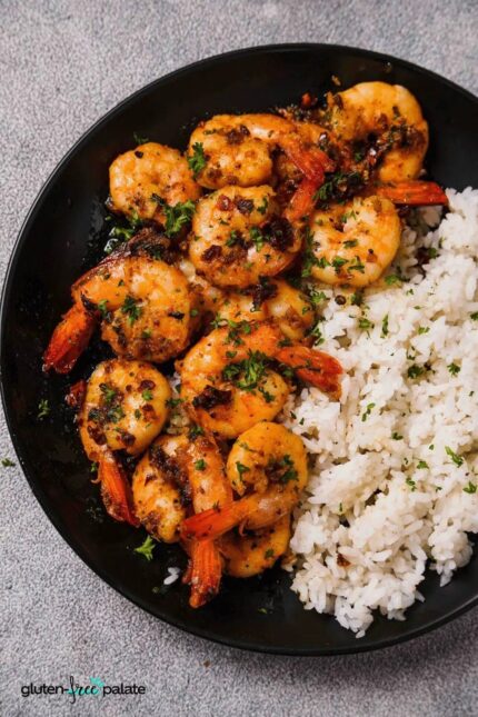 Lava Shrimp (Spicy ) With Fried Rice