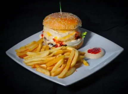 Lush Chicken Burger