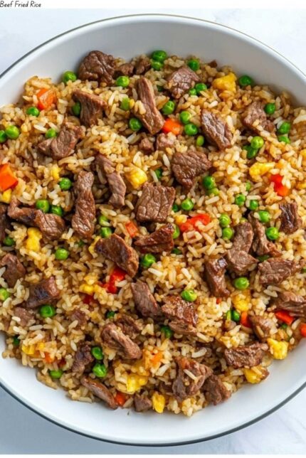 Mix Fried Rice (Chicken & Beef)