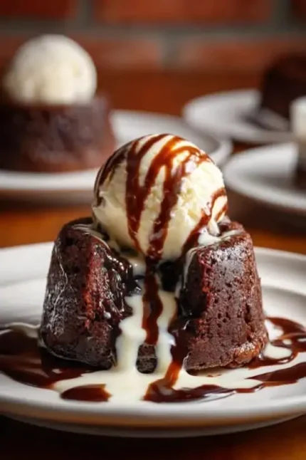 Sizzling Lava Brownie