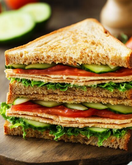 Veg Club Sandwich