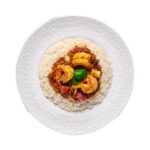 Shrimp mini Balls sauted in choice of Lush house sauce or chilli sauce (5 pcs)