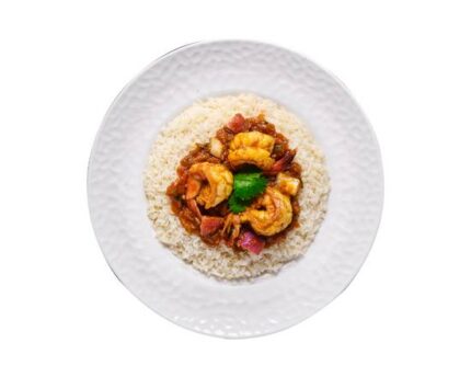 Shrimp mini Balls sauted in choice of Lush house sauce or chilli sauce (5 pcs)